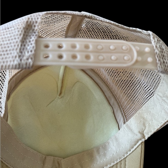 Personalized Women’s “C” Beige Cap with Decorative Patches - Picture 5 of 6